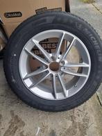 Set Michelin Alpin 5 winterbanden 205/60 R16, aluminium, Auto-onderdelen, Ophalen, Gebruikt, Velg(en), 16 inch