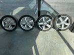 Aluvelgen SET voor oa Seat Leon, VW GOLF, AUDI A3, ET50, Auto-onderdelen, Ophalen, Gebruikt, Banden en Velgen, 17 inch