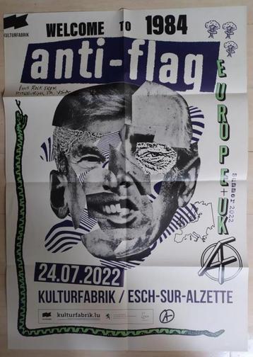 poster Anti-Flag beschikbaar voor biedingen