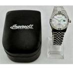 Ingersoll swiss-made Heren Horloge IN34126G + diamantjes, Overige merken, Staal, Staal, Polshorloge