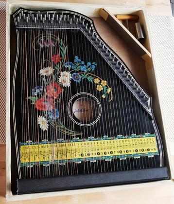 Jubeltöne Konzert-Salon-Harfe met toebehoren