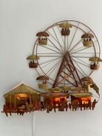 Daniel D’haeseleer “kermis” groot kunstwerk 3D koper vintage, Ophalen of Verzenden