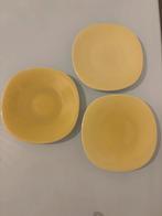 Villeroy & Boch 3 gele onderbordjes 15cm, Antiek en Kunst, Ophalen of Verzenden