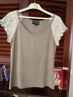 dames tshirt, Kleding | Dames, Beige, Maat 42/44 (L), Ophalen of Verzenden, Zo goed als nieuw