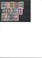 postzegels Belgisch Congo 135/149 en 162/167, Affranchi, Enlèvement ou Envoi