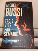 livre : intrigue : Trois vies par semaine de Michel BUSSI, België, Ophalen of Verzenden, Zo goed als nieuw, Michel Bussi