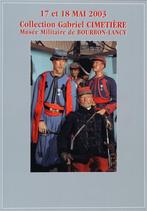 Kataloog verkoop verzameling Gabriel Cimetière Militaria, Ophalen of Verzenden, Overige soorten, Boek of Tijdschrift