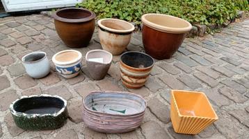 Bloempotten en bloempotjes vanaf 2 euro beschikbaar voor biedingen
