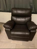 Zetel met relax-stand, Huis en Inrichting, Ophalen, Gebruikt, Leer