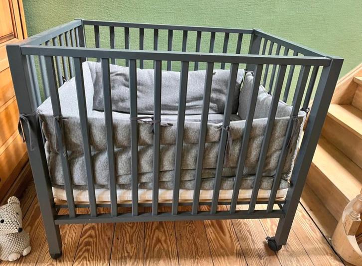 Parc bébé complet Childwood gris anthracite, Kinderen en Baby's, Babyparken, Zo goed als nieuw, Boxkleed, Ophalen