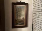 Schilderij met spot, Ophalen