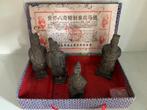 Vintage, in doos Terracotta, Chinese krijgers van keizer Shi, Ophalen of Verzenden