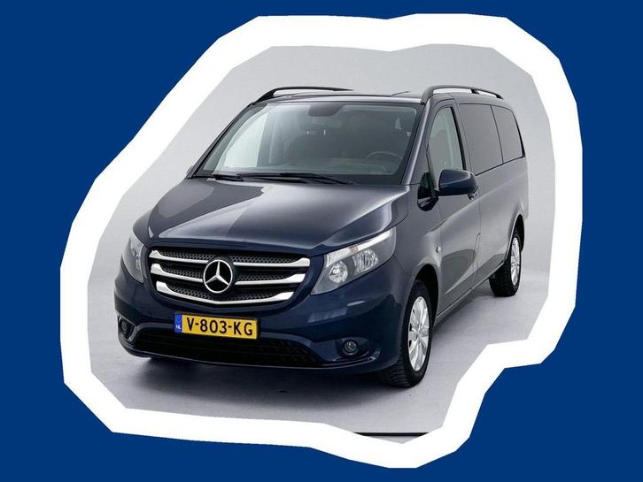 Mercedes-Benz Vito 111 CDI Lang DC Dubbele Cabine Cruise Con, Auto's, Bestelwagens en Lichte vracht, Bedrijf, ABS, Centrale vergrendeling