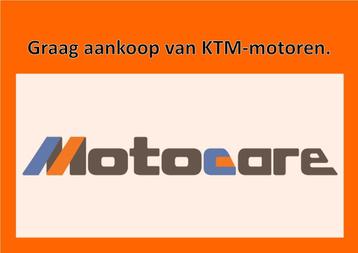 Aankoop KTM-motoren beschikbaar voor biedingen