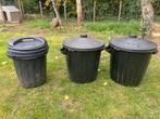 Vuilbakken/ton voor dierenvoeding…, Huis en Inrichting, Woonaccessoires | Prullenbakken, Ophalen, Zo goed als nieuw