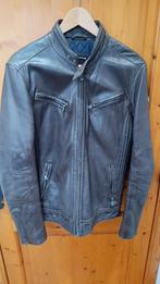 Bruine leren jas redskins maat m, Kleding | Heren, Jassen | Zomer, Bruin, Maat 48/50 (M), Ophalen of Verzenden, Gedragen