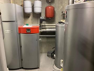 Pellet cv-ketelinstallatie Viessmann Vitolig300 21kW disponible aux enchères