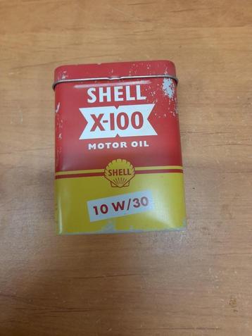 kleine doos x-100 motorolie 10w30 beschikbaar voor biedingen