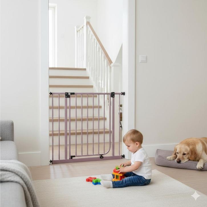 Traphekje / Deurhekje 73–92 cm – Perfecte staat, Kinderen en Baby's, Traphekjes, Zo goed als nieuw, Ophalen