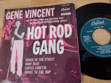 7" EP: GENE VINCENT: HOT ROD GANG (1958)DANCE IN THE STREET
