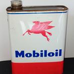 Bidon d'huile MOBILOIL vintage, Collections, Enlèvement ou Envoi, Comme neuf