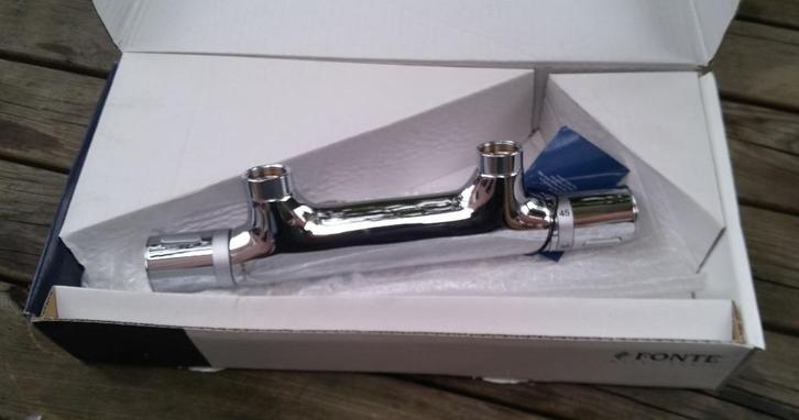 Thermo douchekraan FONTE (Ita) Nieuw, Doe-het-zelf en Bouw, Sanitair, Nieuw, Kraan, Chroom, Koper, Ophalen of Verzenden