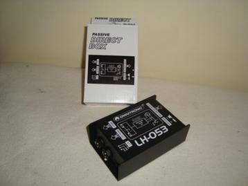 Omnitronic LH-053 passieve DI box (nieuw, 20201642), Muziek en Instrumenten, Instrumenten | Toebehoren, Ophalen of Verzenden, Nieuw