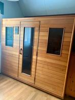 4 persoons infrarood sauna, Sport en Fitness, Sauna, Ophalen, Zo goed als nieuw, Infrarood, Complete sauna