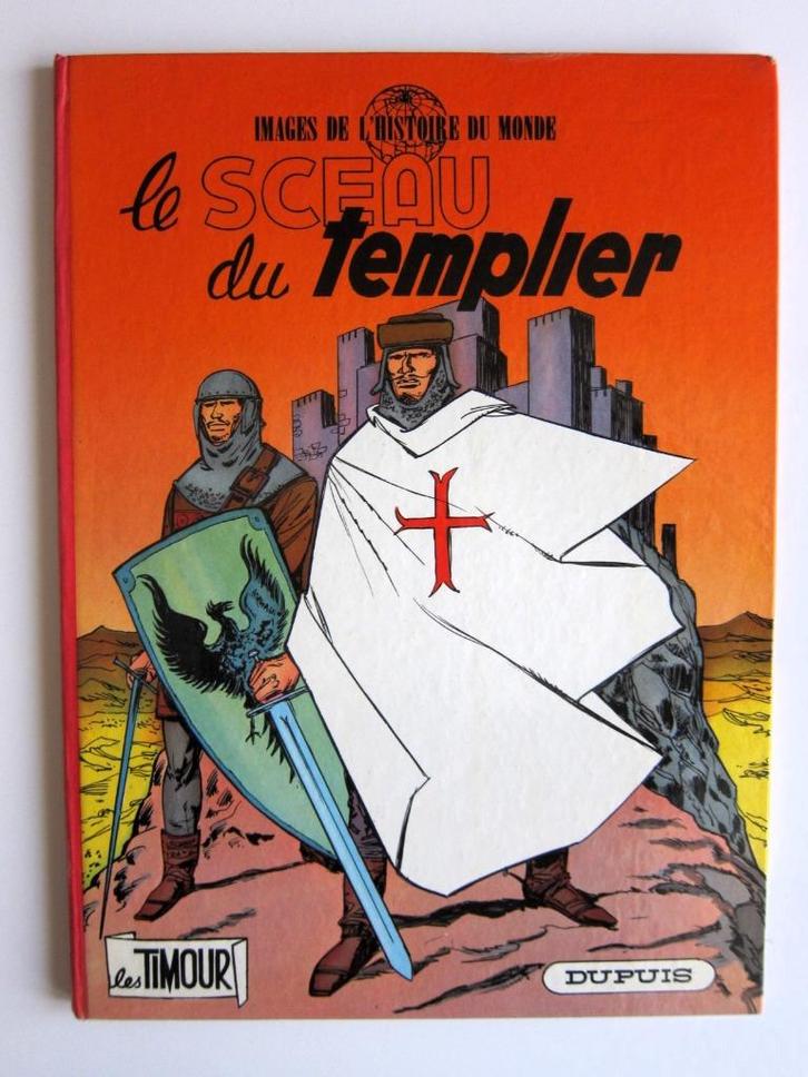 Timour 21 Le sceau du Templier E.O. 1967 BE Sirius (Dupuis), Livres, BD, Utilisé, Une BD, Enlèvement ou Envoi