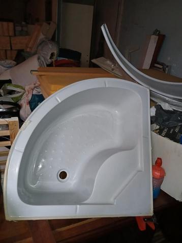 Bac a baignoire douche circulaire baignoire beuf, Doe-het-zelf en Bouw, Sanitair, Ophalen, Zo goed als nieuw, Bad