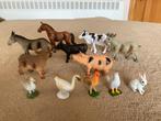 Boerderijdieren (12 stuks), Ophalen of Verzenden, Zo goed als nieuw, Boerderijdier, Beeldje of Figuurtje