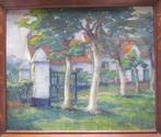 SCHILDERIJ 'HOEVE' klassiek-impessionistisch, Ophalen