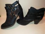 Bottines Jusfab / P39 comme neuves (portées 1 fois), Kleding | Dames, Schoenen, Verzenden, Zwart, Lage of Enkellaarzen, Zo goed als nieuw