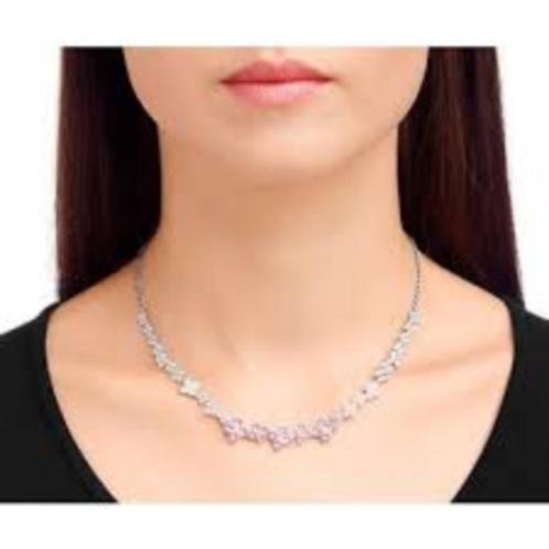 Swarovski Chrystal Set Halsketting met bijpassende armband, Handtassen en Accessoires, Kettingen, Nieuw, Overige materialen, Overige kleuren