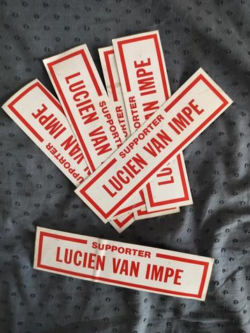 Lucien van Impe stickers  beschikbaar voor biedingen
