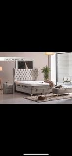 Lit avec box de rangement matelas inclus, Huis en Inrichting, Slaapkamer | Boxsprings, Ophalen