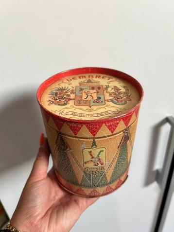 Ancien tambour en étain Demaret, Enlèvement ou Envoi