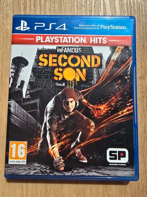 Playstation 4 (PS4) game inFAMOUS Second Son goede staat, Games en Spelcomputers, Games | Sony PlayStation 4, Gebruikt, Ophalen of Verzenden