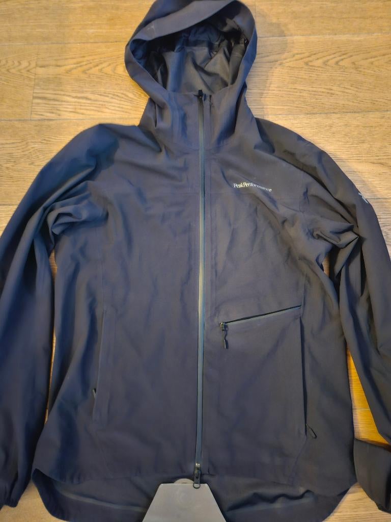 Peak Performance Commuter Hipe Regenjas, Zwart, Ophalen of Verzenden, Hardlopen of Fietsen, Gedragen