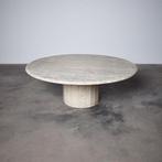 Table basse vintage en travertin Design Up&Up, Enlèvement ou Envoi, Comme neuf