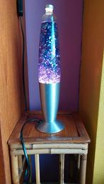 Lampe à lave d'inspiration seventies, Ophalen of Verzenden, Zo goed als nieuw, Glas