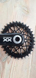Tandwiel absolute black 34 ovaal, Fietsen en Brommers, Fietsonderdelen, Ophalen of Verzenden, Zo goed als nieuw