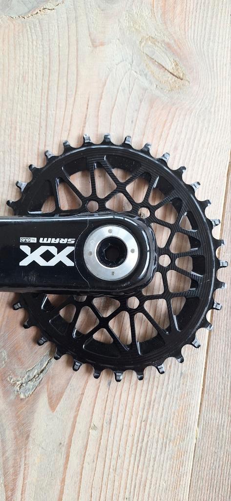 Tandwiel absolute black 34 ovaal, Fietsen en Brommers, Fietsonderdelen, Zo goed als nieuw, Ophalen of Verzenden