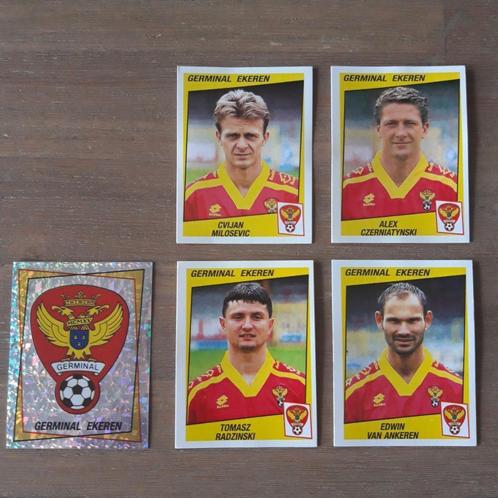 Panini Football 97 Germinal Ekeren, Verzamelen, Sportartikelen en Voetbal, Nieuw, Poster, Plaatje of Sticker, Ophalen of Verzenden