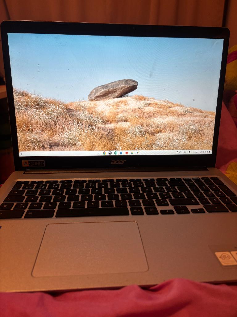 Ordi acer chromebook 315 à vendre, Informatique & Logiciels, Chromebooks, Utilisé, 15 pouces, 4 GB ou moins, 128 GB, Azerty, Enlèvement ou Envoi