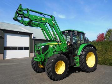 John Deere 6105M + frontlader disponible aux enchères