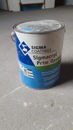 Sigma Coatings Sigmacryl Prim Opaque, Doe-het-zelf en Bouw, Verf, Beits en Lak, Nieuw, Verf, 5 tot 10 liter, Wit