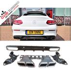 Mercedes-Benz C-Class C205 C63 COUPE AMG Look Diffuser |, Neuf, Arrière, Mercedes-Benz, Enlèvement ou Envoi