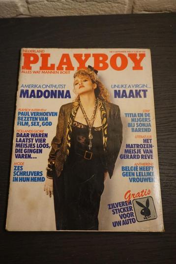 vintage playboy madonna - 9/09/1985 beschikbaar voor biedingen