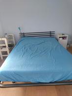 Bed met matras, Huis en Inrichting, Ophalen, Zo goed als nieuw, Metaal